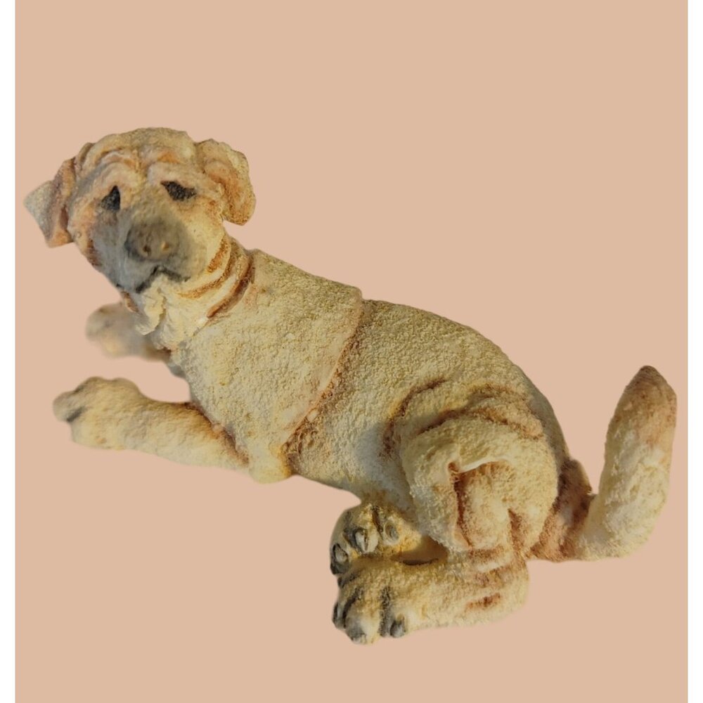 Yellow Lab Mini A Breed Apart 70316 Figurine Collectible Dog Sculpture 2004